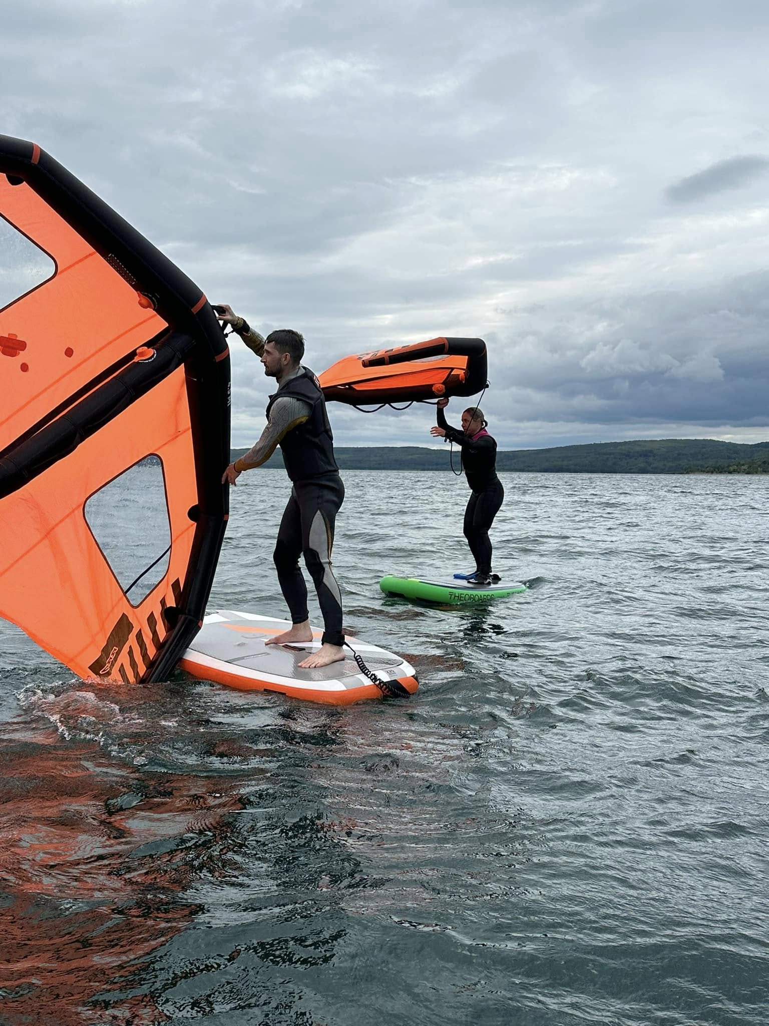 wingfoiling kurz berzdorfer see 1